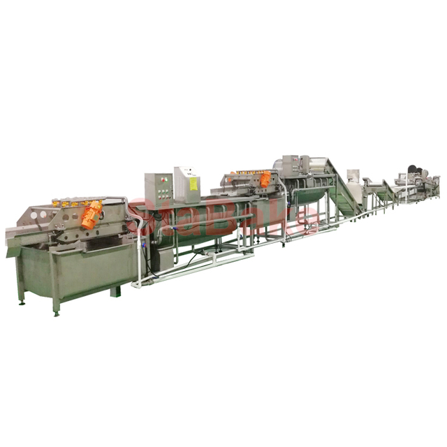 Fruit And Vegetable Cleaning Processing Line Fresh Vegetable Salad Processing Line