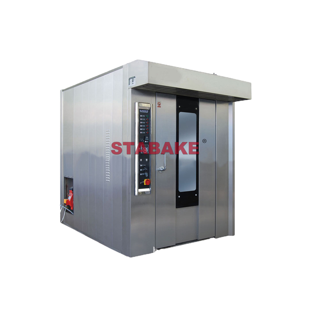 Bakery Machine Rotary Rack Oven for Baking Bread Biscuit Sweetcake Cookies 16/32/64 Trays