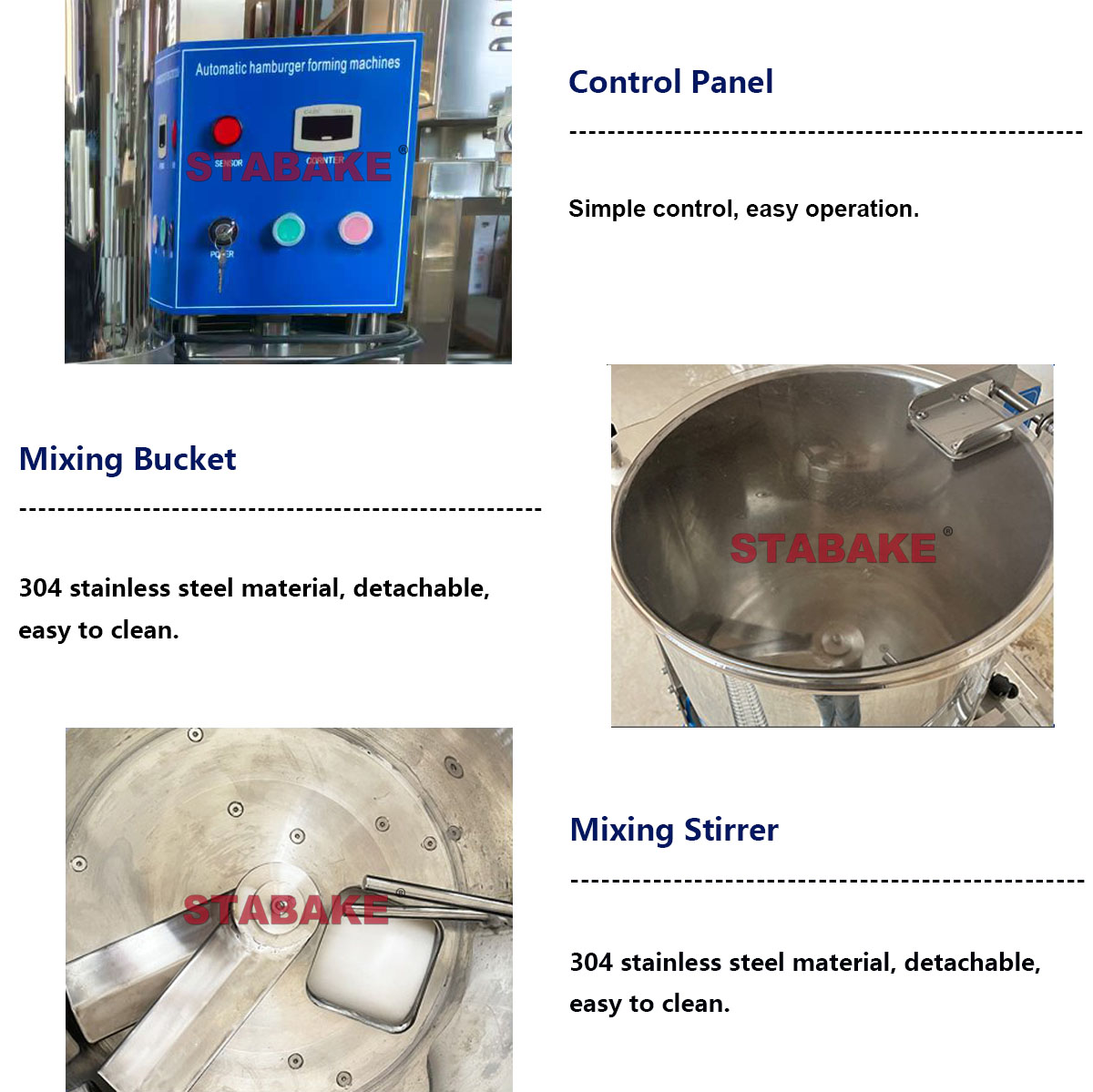 hamburger forming machine