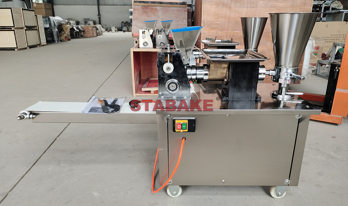 JGL80 dumpling machine with conveyor