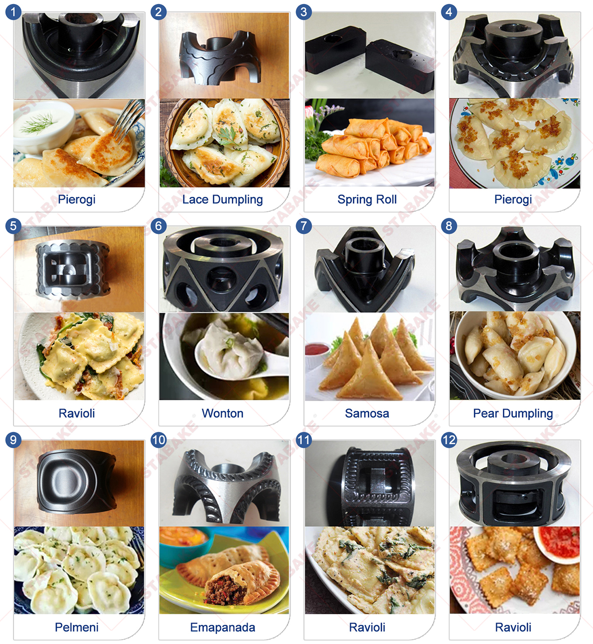 JGL80 dumpling machine products