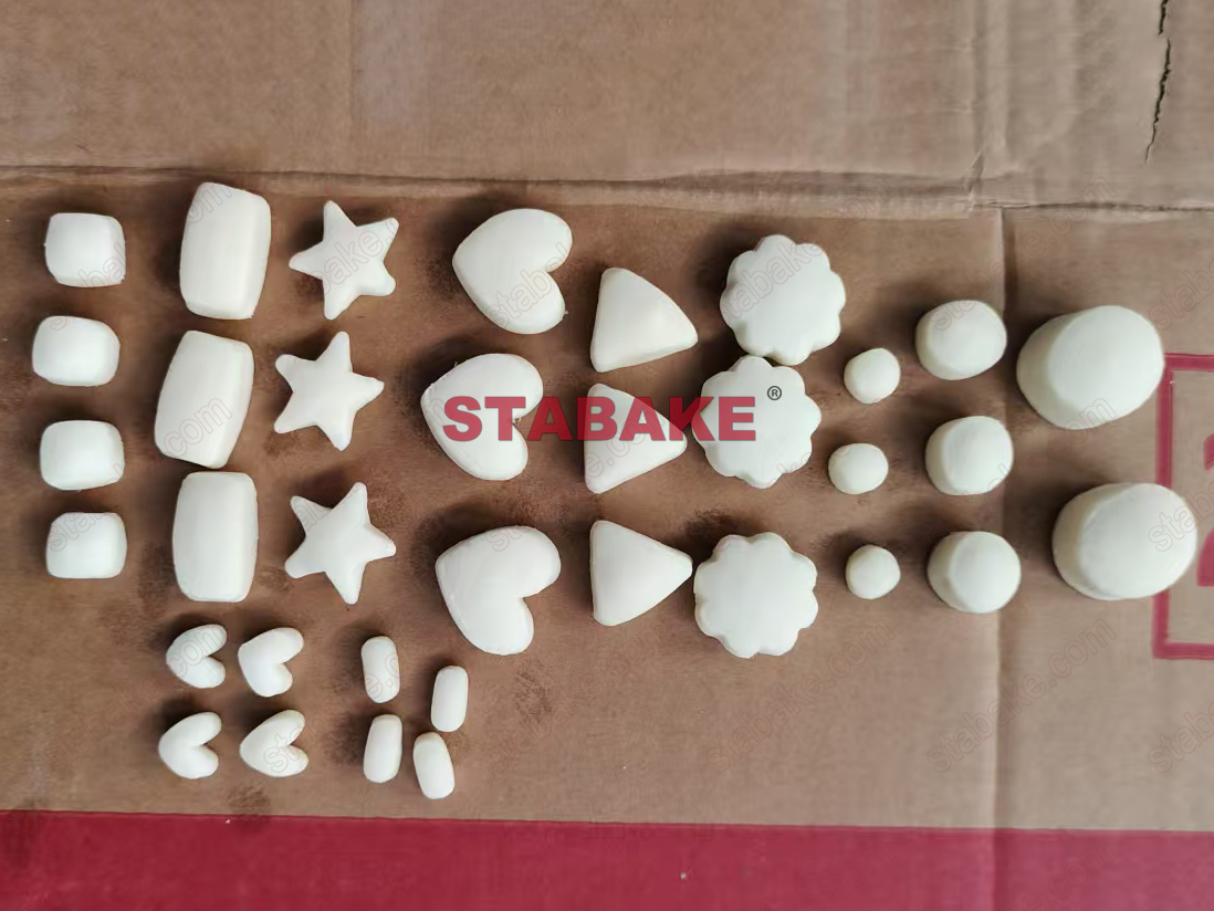 dough pieces