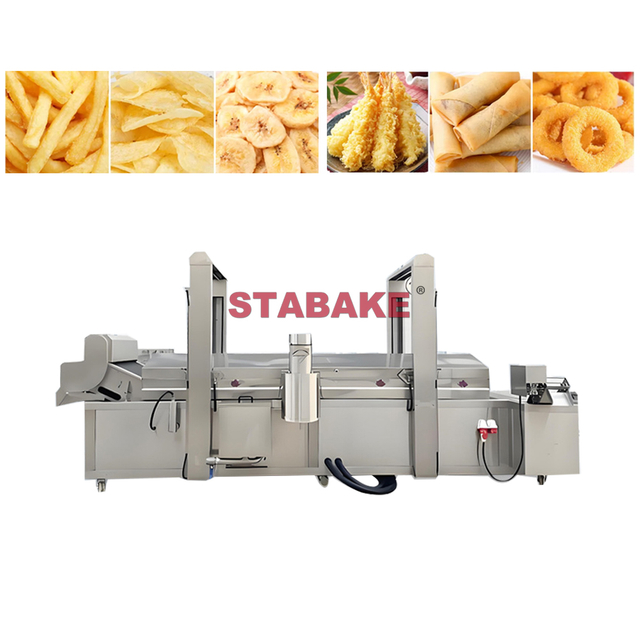 Automatic Continuous Fryer Machine