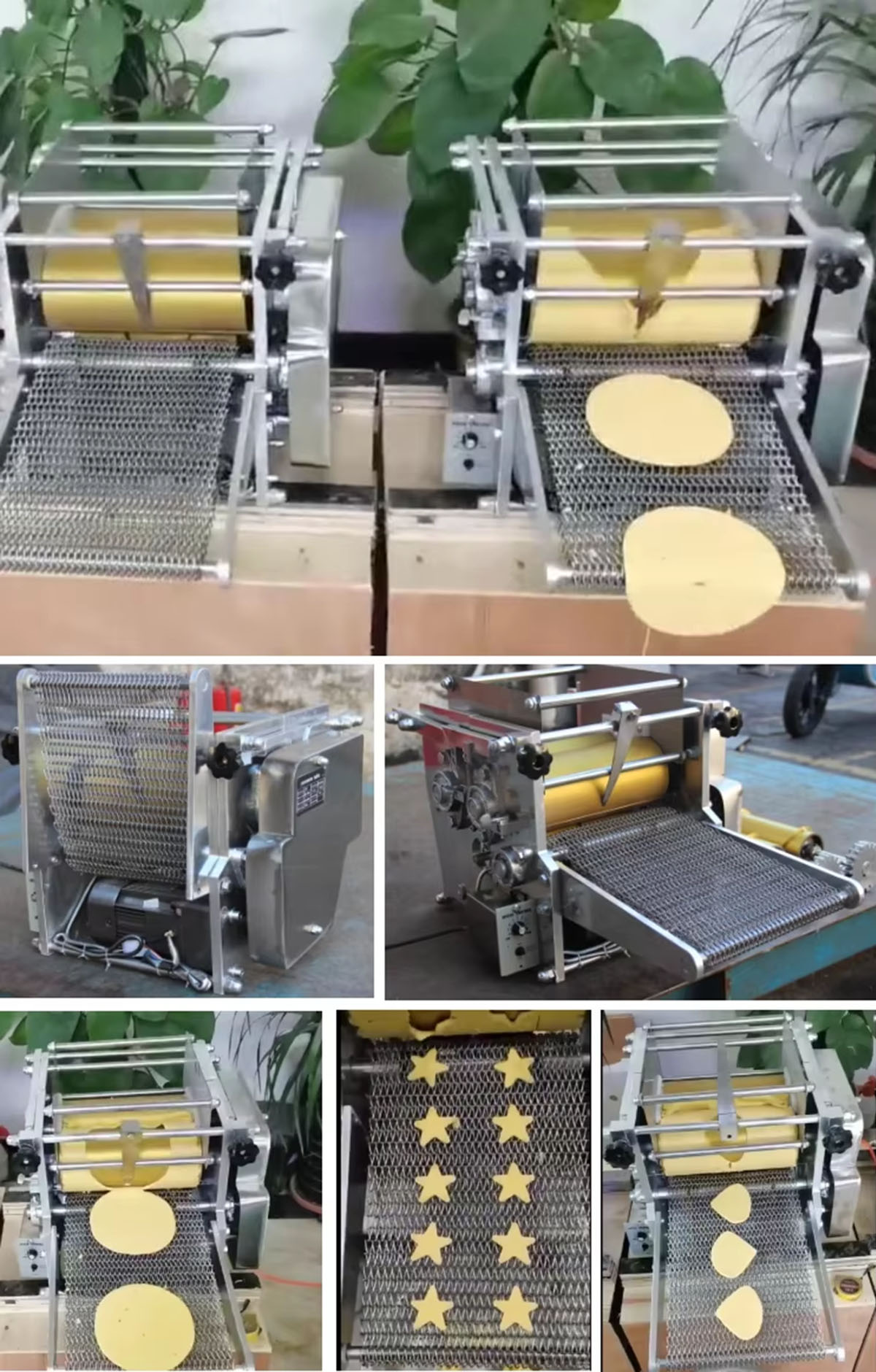 tabletop corn tortilla machine