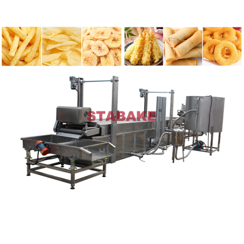 Automatic Continuous Fryer Machine