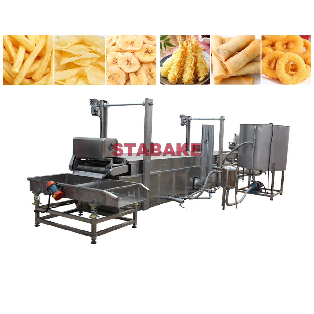 Automatic Continuous Fryer Machine