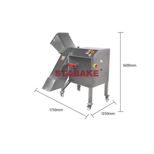 Commercial Stainless Steel Wavy Potato Chips Cutting Machine Wolf Tooth Potato Cutting Machine
