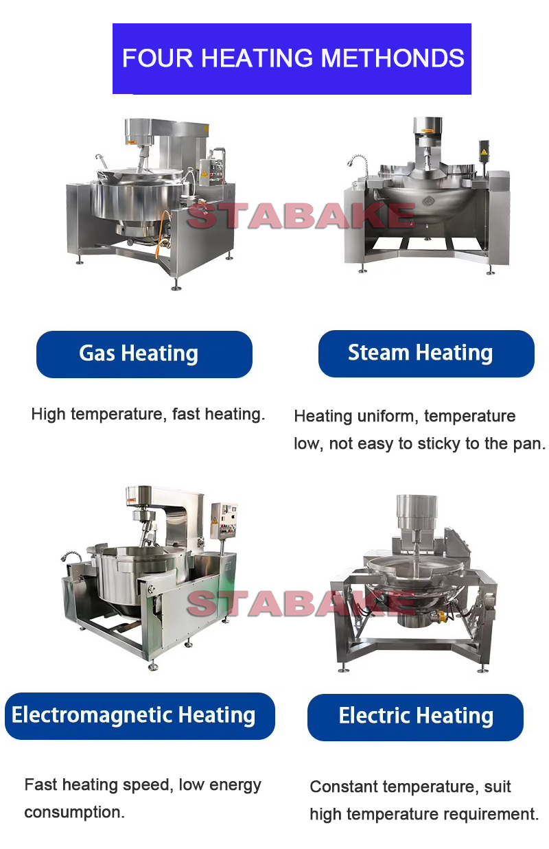 cooking mixer heating