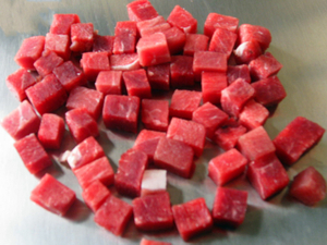 Meat dice