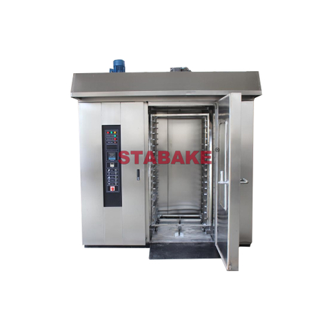 Bakery Machine Rotary Rack Oven for Baking Bread Biscuit Sweetcake Cookies 16/32/64 Trays