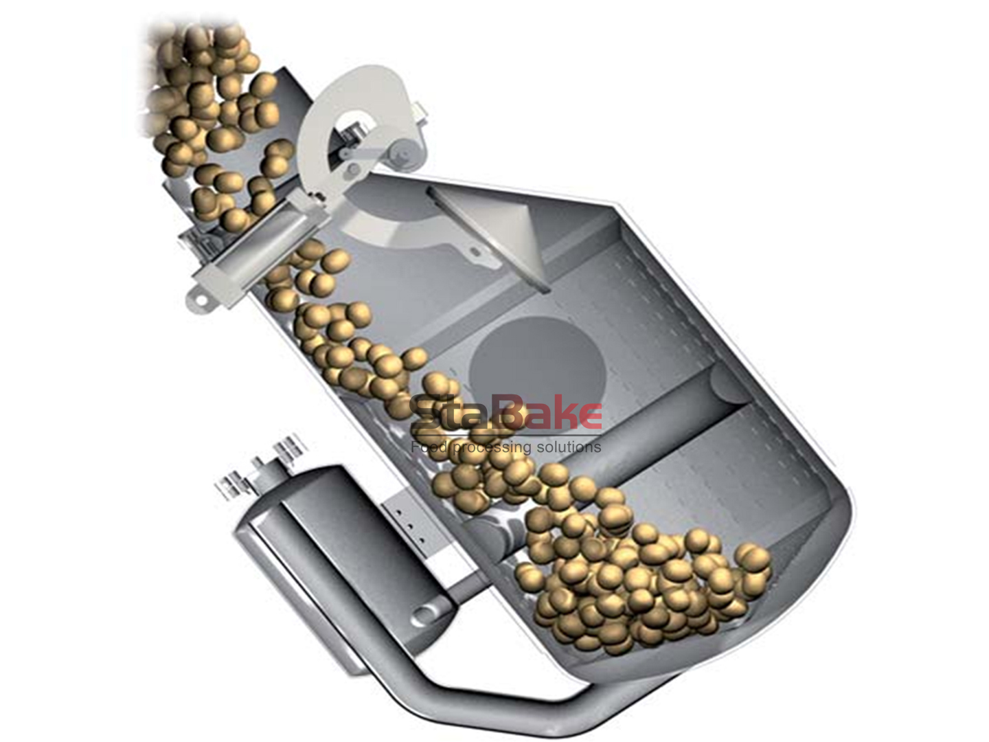 Potato Steam Peeler System 2