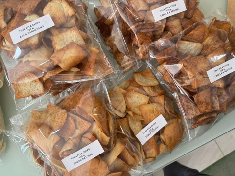 Baked Pita Chips Processing Line Solution