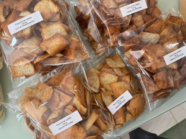 Baked Pita Chips Processing Line Solution